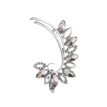 Bohemian NO Piercing Crystal Rhinestone Ear Cuff Wrap Stud Clip Earrings For Women Girl Trendy Earrings Jewelry Bijoux daiiibabyyy